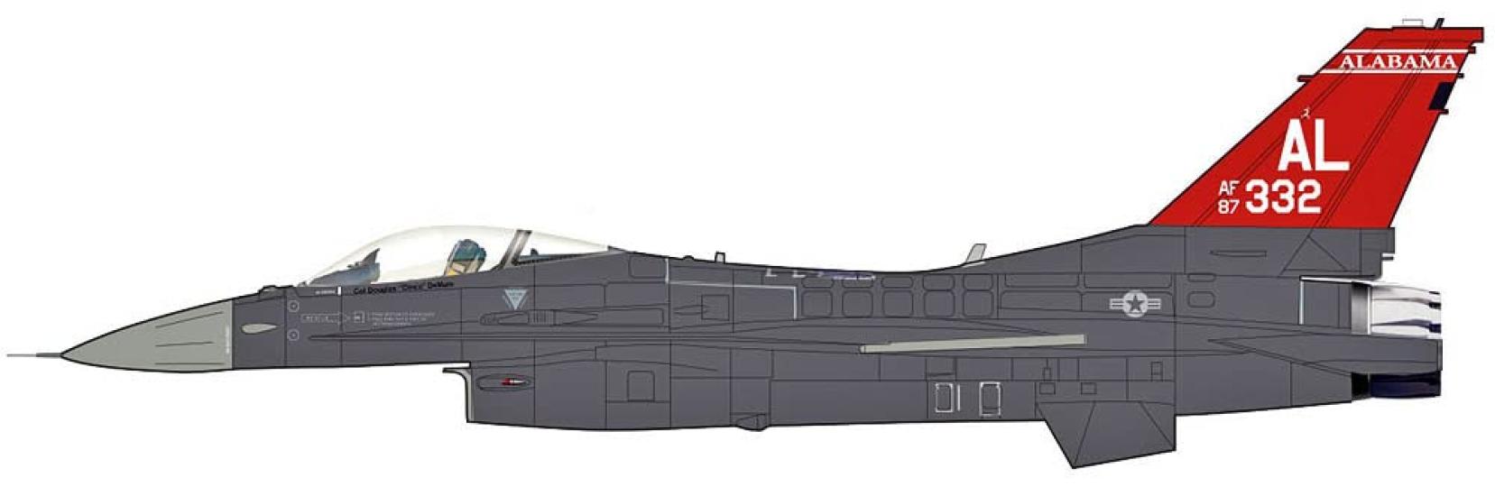 

HOBBY MASTER 172 F-16C Alabama ANG 2021 Finished Product