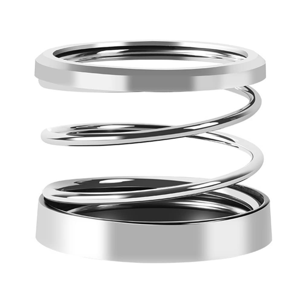 

Автомобильный держатель для напитков с пружиной, для смартфона и аксессуаров, серебристый дизайн, хранение,