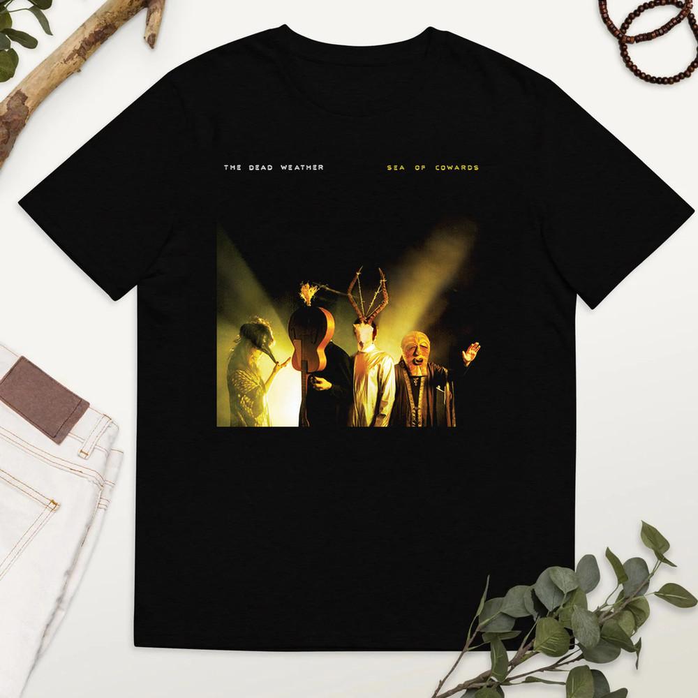 The Dead Weather Band Sea of Cowards Black Cotton  Full Size S-5XL Unisex T-Shirt S