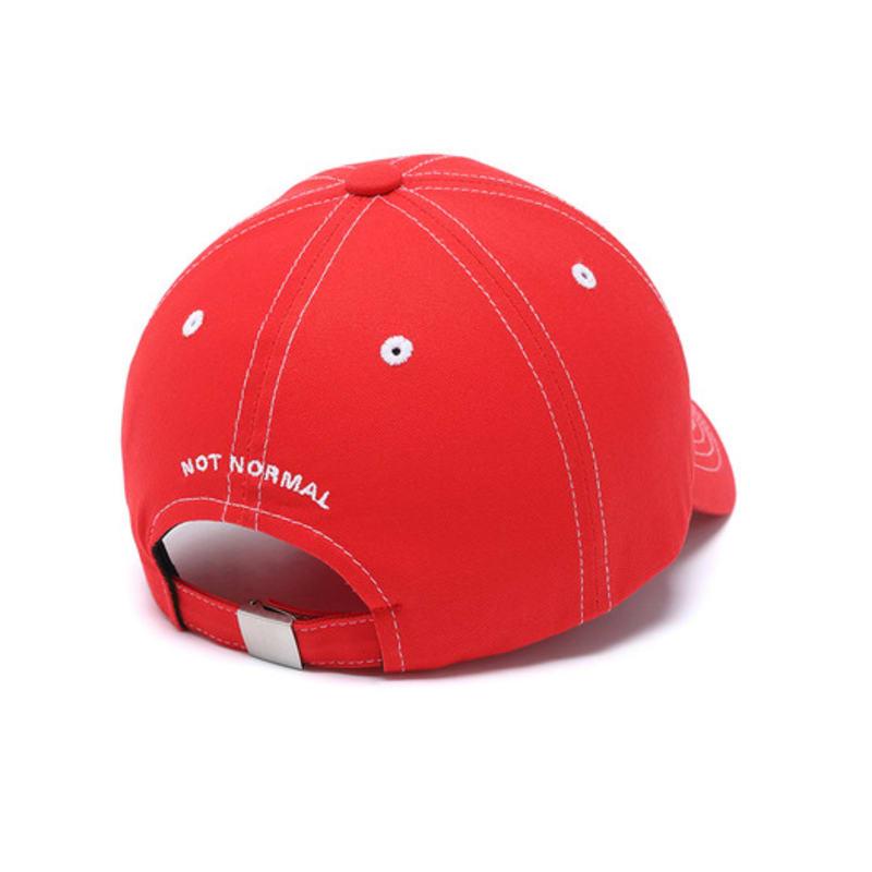 ODDBALLS CLUB Basic Ball Cap Red