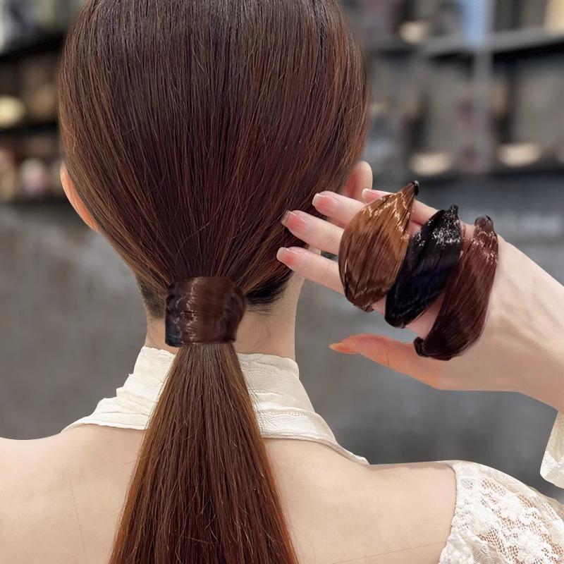 Ženy Dívky Vázanky do vlasů Zaplétání Stylingové nástroje Nadýchaný Neviditelný Bezešvý Drdol Přírodní Syntetický Prsten do vlasů Dekorace Kutily Zaplétačky