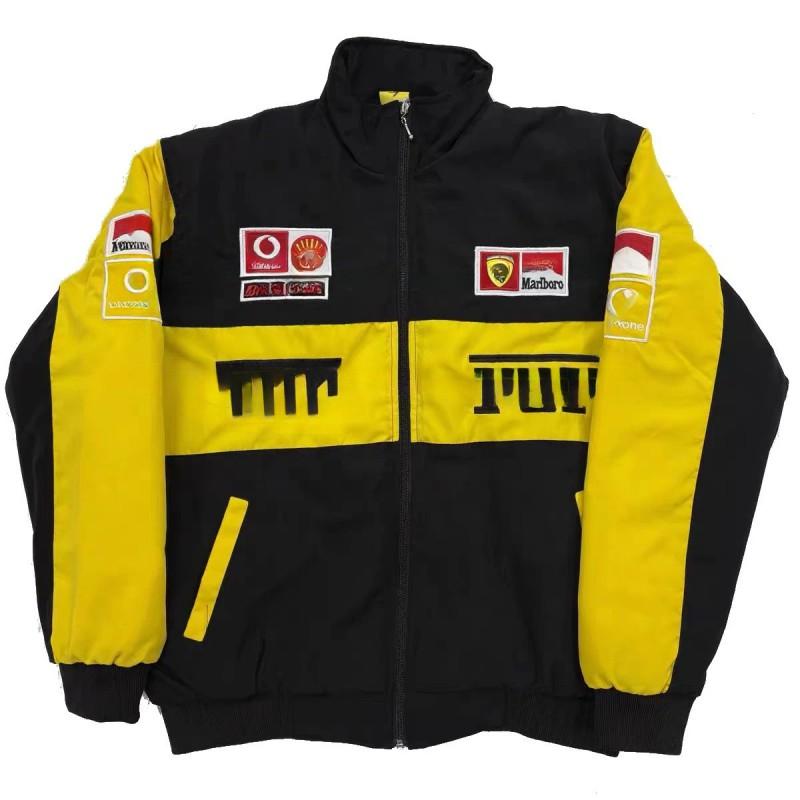 Herren Damen Retro Motorradjacke Baumwolle Gepolstert Winddicht Sportmantel Reiten Wandern Camping Outdoor