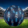 Real Madrid Print Size 5 Soccer Ball, PU Wear Resistant Football for Match Training and Daily Practice, Birthday Gift for Soccer Fans