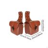 2 Pieces Motorcycles Saddlebags Motorbike Luggage Bag Portable Firm Attachment Tool Pouch for