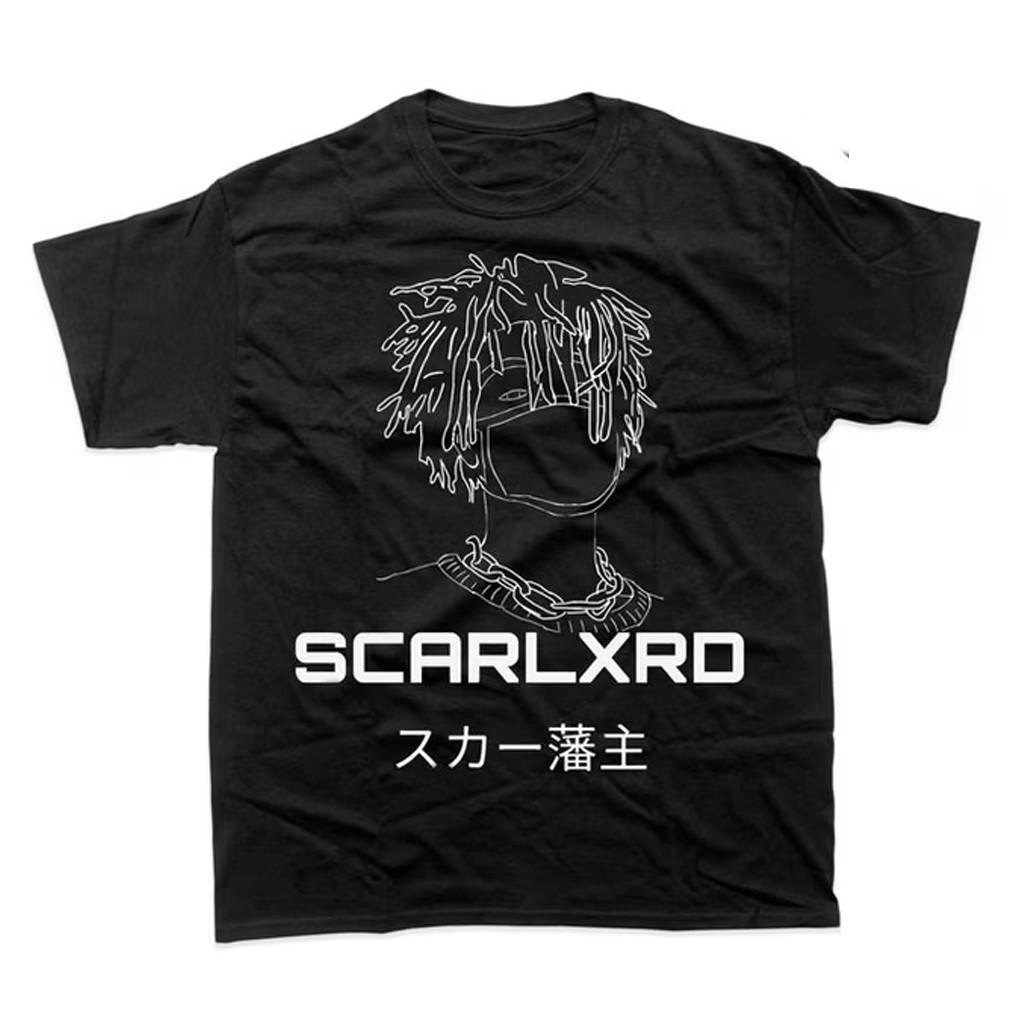 HOT NEW Scarlxrd rapper artwork black shirt short sleeve All sizes XXXXL