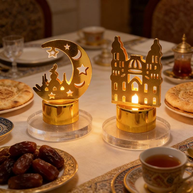 Ramadan Desk Lamp  Moon Star Table  Night Light  Ramadan Decorations  Eid Al-Fitr Supplies Islamic Home Decor