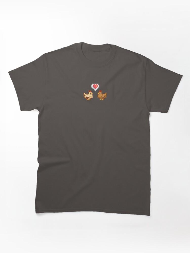 Stardew Valley Chicken Love Classic T-Shirt
