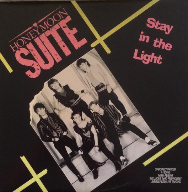 12-дюймовая пластинка HONEYMOON SUITE Stay In The Light 2591260 WEA 1985 Канада Рок Б/у