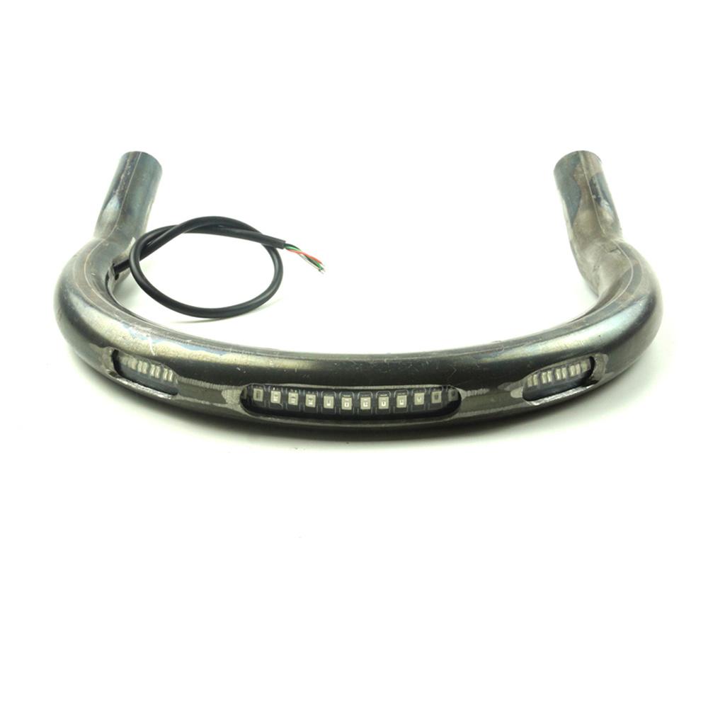 Cafe Racer Rear Seat Frame Hoop Loop with LED Brake Turn Tail Light For Honda CB