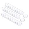 30Pcs Clear Ball Wedding Favours Balls DIY Empty Arts,Round Ornaments,Ball Clear Fillable Baubles for Home Christmas Wedding