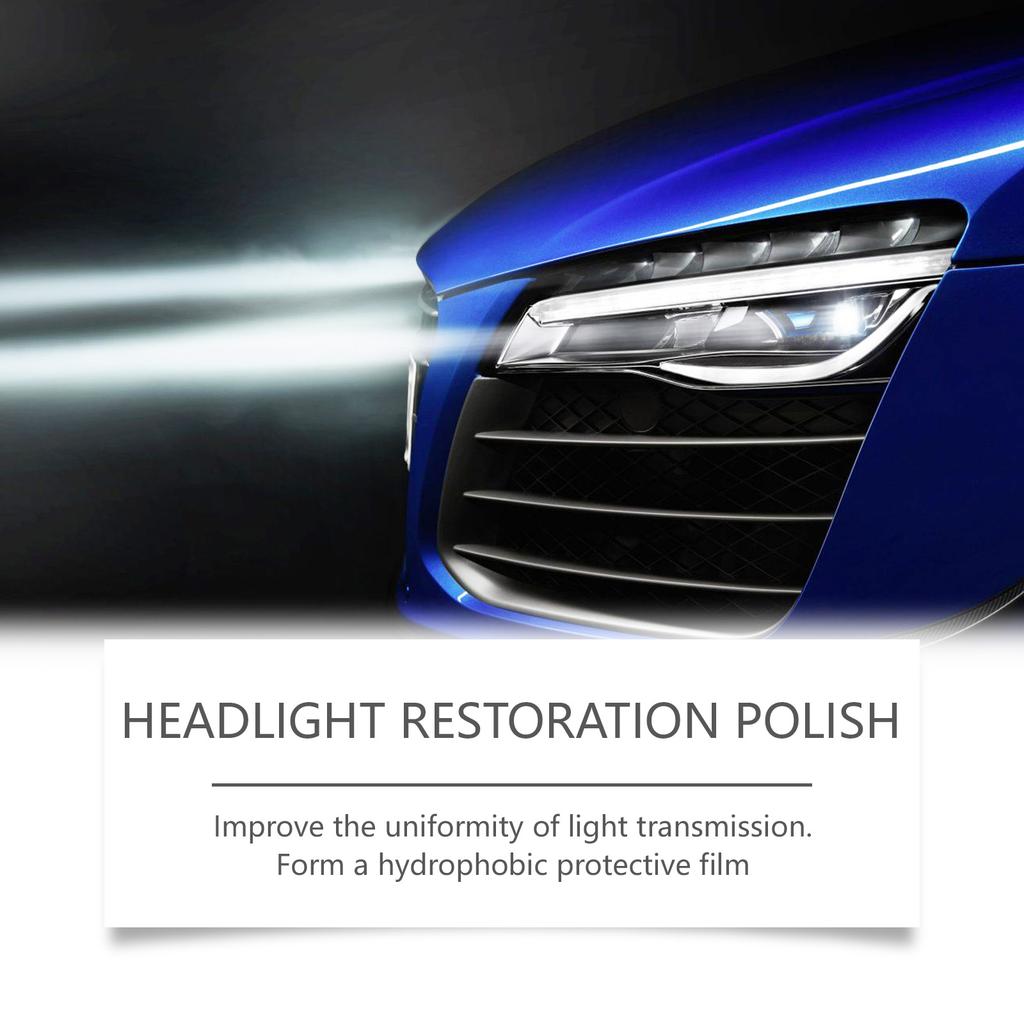 Auto Scheinwerfer Restaurierung Polierpaste Scheinwerfer Kratzer Entferner Reparatur Reinigungs Paste Oxidation Entfernen Scheinwerfer Politur Flüssigkeit
