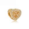 Exquisite bee honeycomb flower pattern jewelry charm pendant, suitable for original bracelet Do It Yourself jewelry making accessories