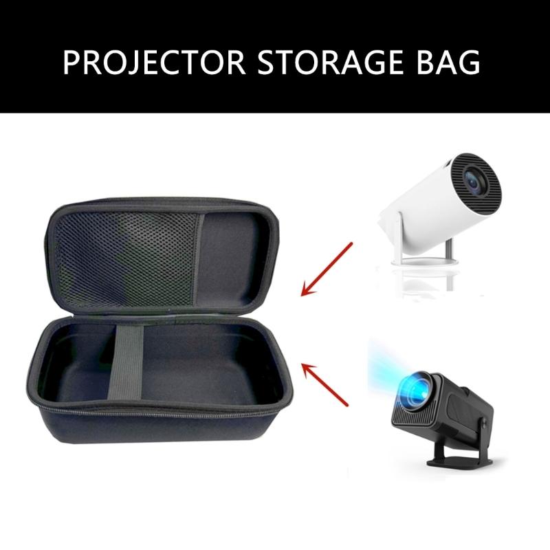 EVA Hard Travel Carrying Case Storage Bags Soft Lining for HY320/HY300 Portable Video Projectors Protector Box