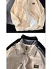 Men's Winter Retro Corduroy Jacket - Plus Velvet, Thick, Loose, Versatile Shirt