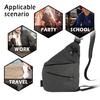 Multifunctional Concealed Tactical Storage Gun Bag Holster Men's Left Right Nylon Shoulder Bag Anti-Theft Bag Chest Bag Hunting