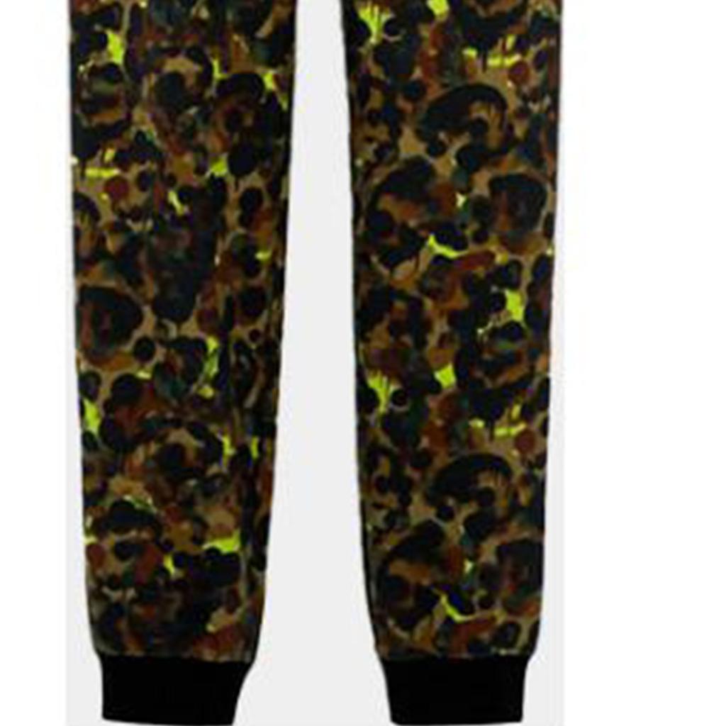 Coach Camouflage Print Casual Jogger Knit Sports Pants Men Bottoms C6455-T7W