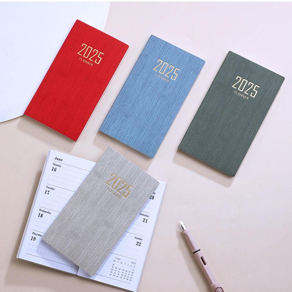 English Mini Pocket Notebook To Do List Efficiency Plan Notebook 2025 A6 Pocket Planner  Student