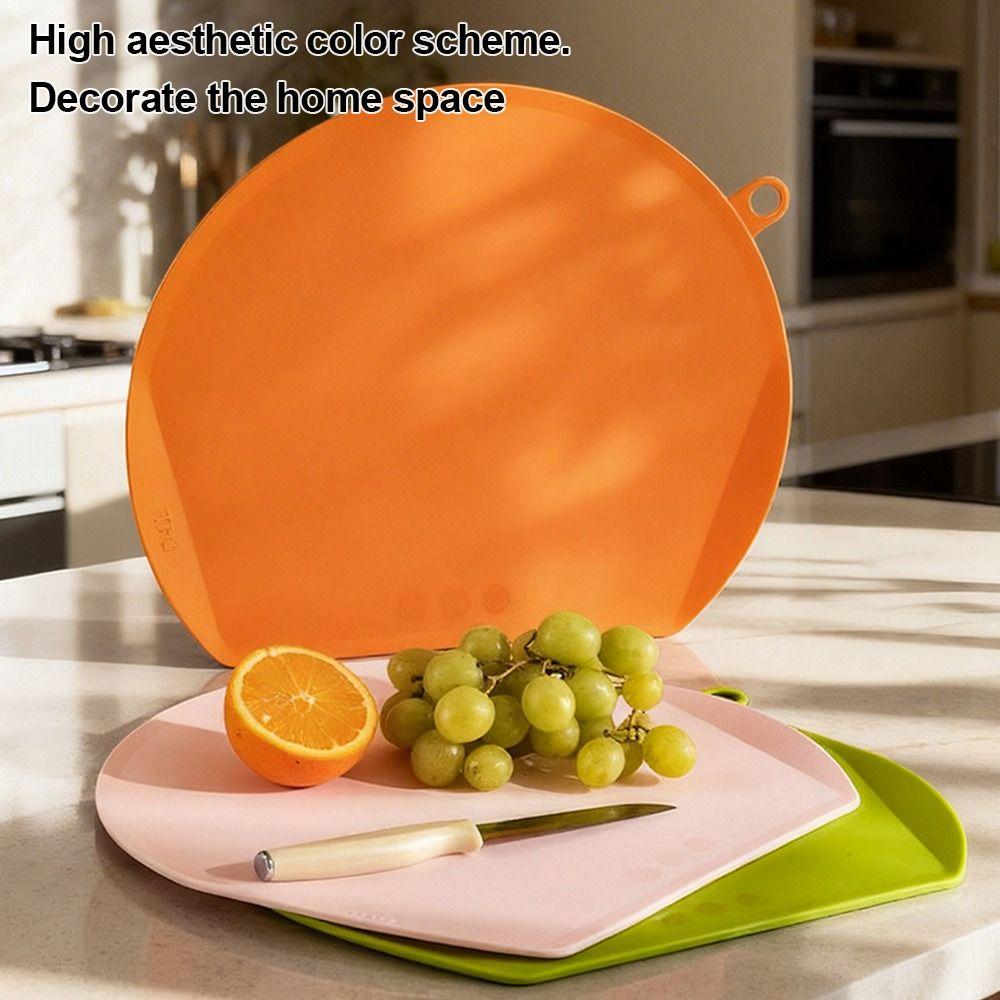 TPU Cutting Boards Flexible Cutting Mat Solid Chopping Board  for Vegetable Meat
