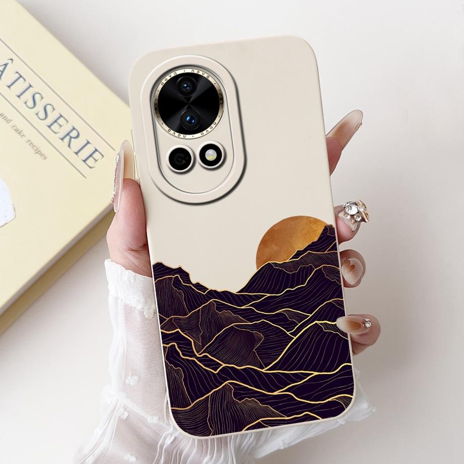 For Huawei nova 12 / Nova 12 Pro 12 Ultra Phone Case NOVA 12s 12 SE Cute Soft Liquid Silicone Shockproof Bumper Cover Soft Funda