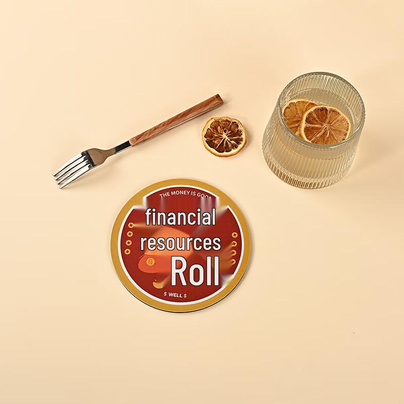 Cartoon PVC Coaster Set