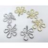 Flower Charm Pendants Abstract Flower Charm Dangle Jewelry Making Accessories