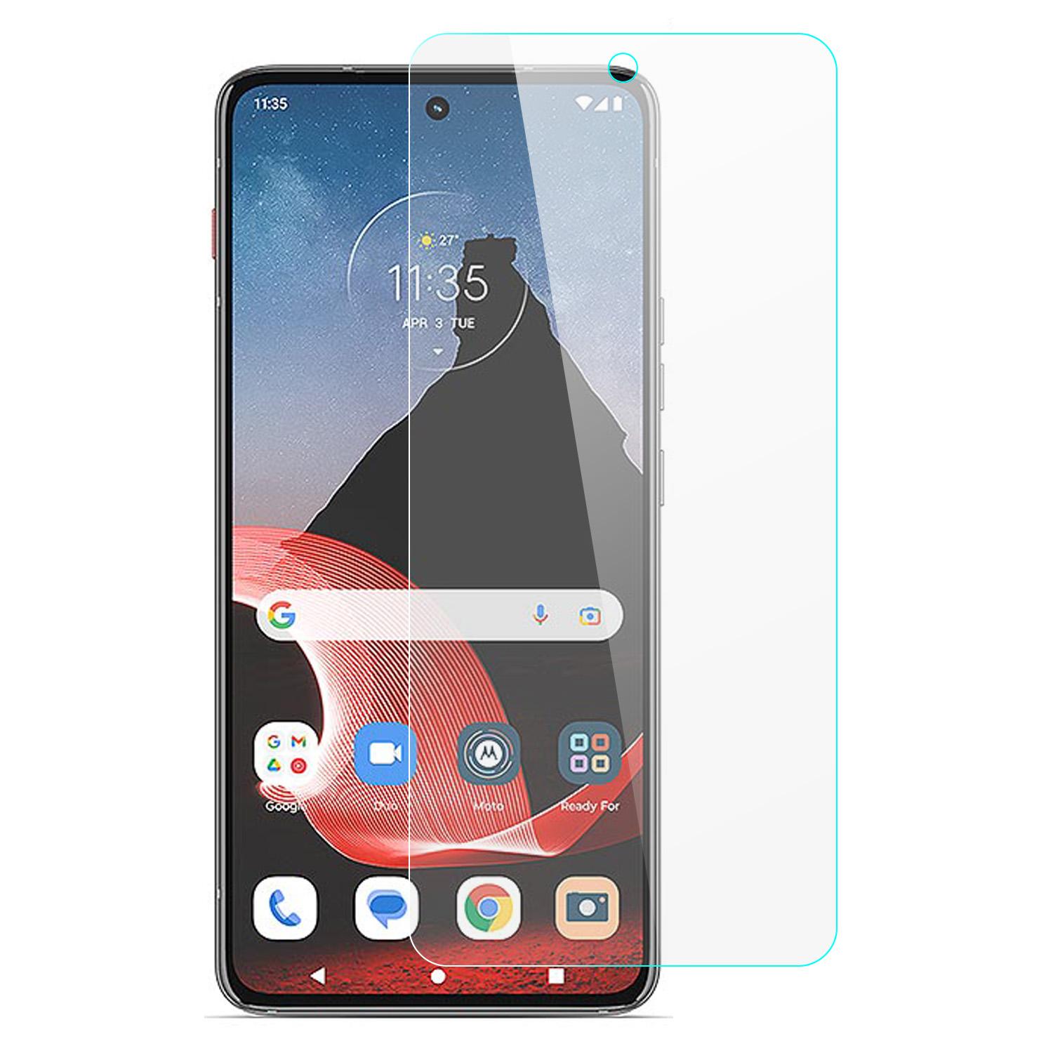 

AMORUS For Motorola ThinkPhone 5G HD Clear Anti-explosion Screen Protector 2.5D Arc Edge High Aluminum-silicon Glass Film Type A
