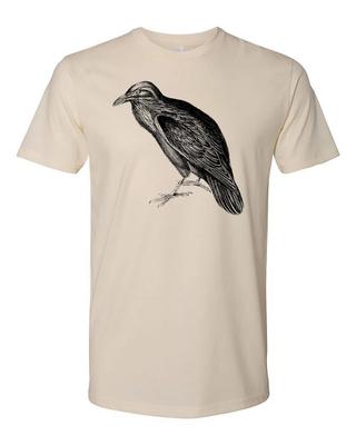 Cottage Cult Clothing T Shirt Cotton Goth Witch Occult Victorian Bird Halloween