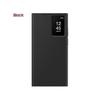 Husă tip portofel cu clapetă Samsung Smart View originală pentru Samsung Galaxy S23 Ultra SM-S918B Husă S-View pentru telefon copertă neagră SZRH A-S