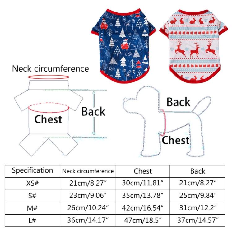 Festivals Dog Apparel Pet Costume for Cat Puppy Clothes Printed Pet T-Shirt Gift