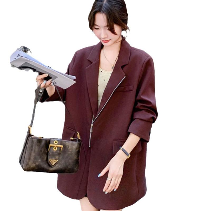 

Блейзер женский весенне-осенний новый повседневный костюм XL