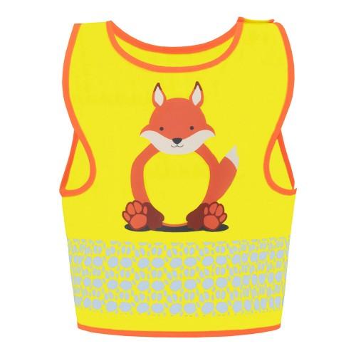 Korntex Childrens/Kids Funtastic Wildlife Fox Safety Vest