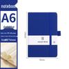 A6 Color Elastic Band Portable Notebook - Student Memo with Skin-Feel Leather Pocket Design