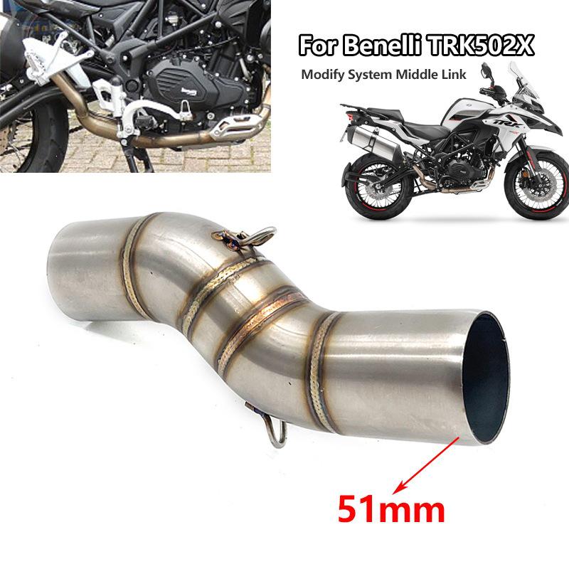 Modified Exhaust Tailpipe for Benelli TRK502X