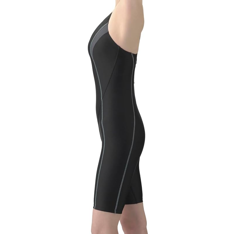 arena (Arena) Women's Fitness Swimsuit [AQUA EXA] Size M Swimming Half-Leg Easy-to-Wear Strap Water-Repellent Hook Pad AS6SWF00L