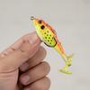Floating Bait Frog Lure Double Propellers Soft Frog Lure Bass Fishing Lures  Bass Fishing