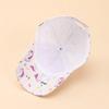 Cute Cartoon Fashion Unicorn Dinosaurs  Baseball Cap for Kids Travel Sunshade Hat for Toddler Spring Summer Children Peak Cap