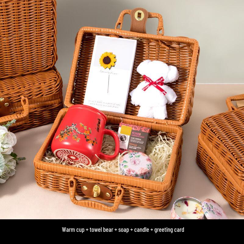 LIU Goddess Festival Retro Rattan Gift Set