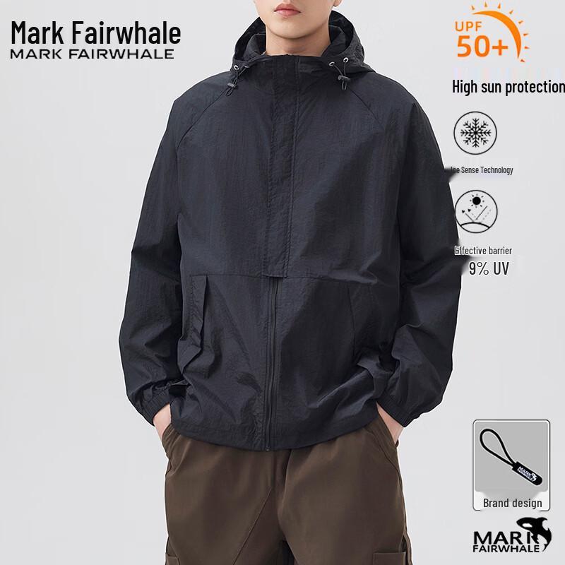 Mark Fairwhale Men s Summer Hooded UV Protection Jacket XL