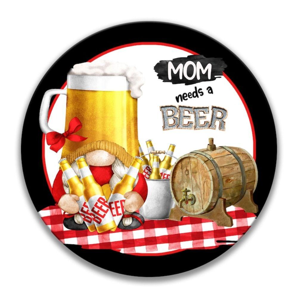 2D Flat Metal Wall Sign Decor