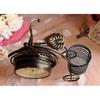European Style Creative Silent Double-sided Tricycle Pen Holder Living Room Bedroom Decor Table Clock Christmas Gifts Bronze