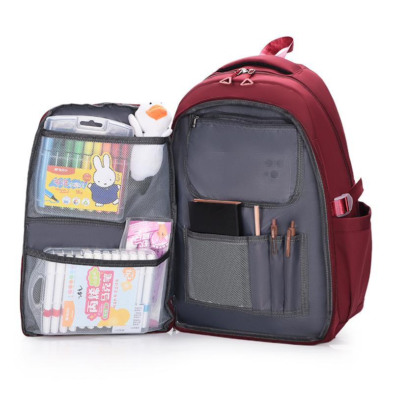 Women's Large Capacity Backpack Print Men's Backpack Junior High School Student Schoolbag