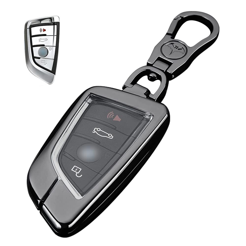 Key Case for BMW Smart Key Case Key Cover Zinc For BMW чёрный