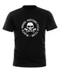 Black Rebel Motorcycle Club Logo Schwarzes T-Shirt Erwachsenen-Top Schwarz