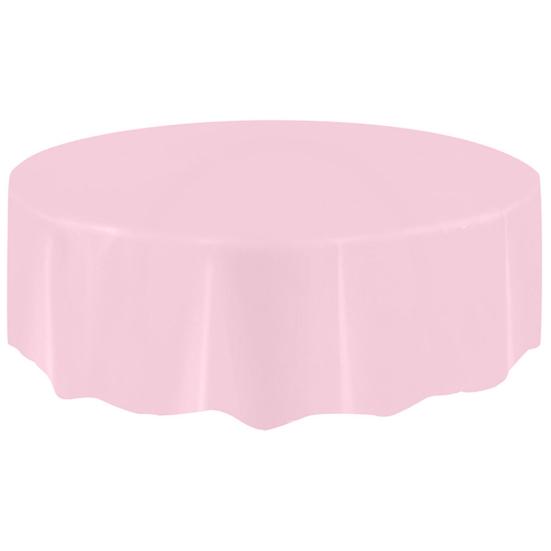 Plastic Waterproof Large Wedding Party Disposable Circular Table Cloth Cover