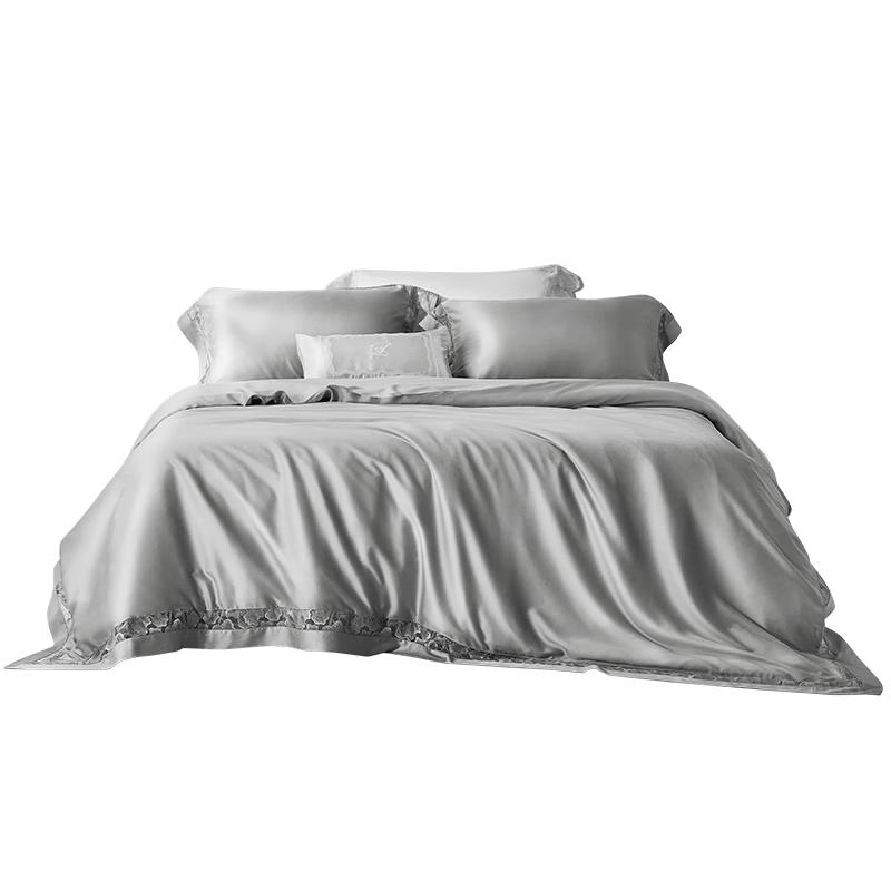 LOVO 100S Tencel Luxury Cooling 4-Piece Bedding Set
