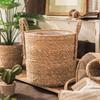 Coș pentru depozitarea diverselor Coșuri de picnic Coșuri din răchită Coș de rufe Coș de paie Împletitură Ghiveci pentru flori și plante Ghiveci de grădină împletit