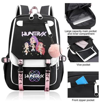Large Capacity Backpack Hunters Prints Lightweight Travel Backpack Commuter Bag with Multiple Compartments for School Street Daily Outings