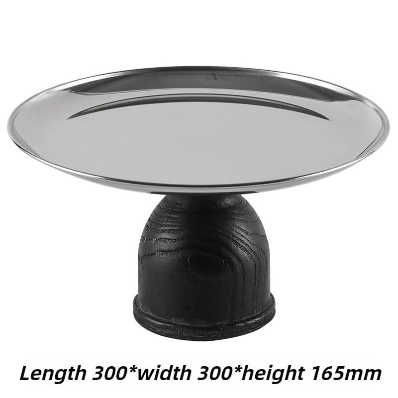 

Modern Storage Tray Living Room Desktop Trays Simple Restaurant Round Fruit Plate Creative Home Decoration Organize Plates