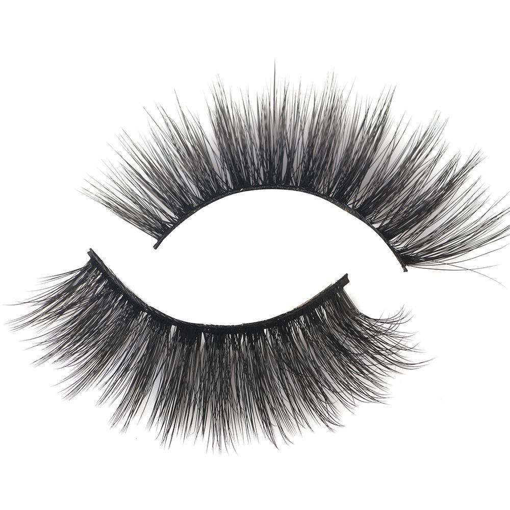 3D Faux Mink Fur False Eyelashes - Single Pair Packaging
