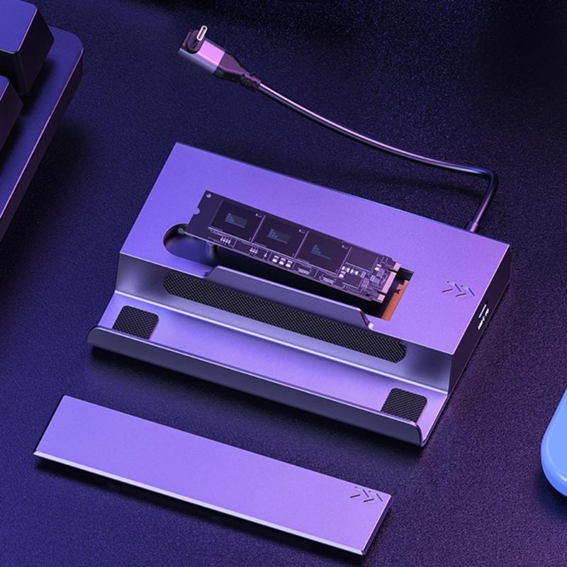 Multiport 7 In 1 Docking Station with HDMI2.0 USB C and Gigabit Ethernet Supports for ROG/X/SteamDeck